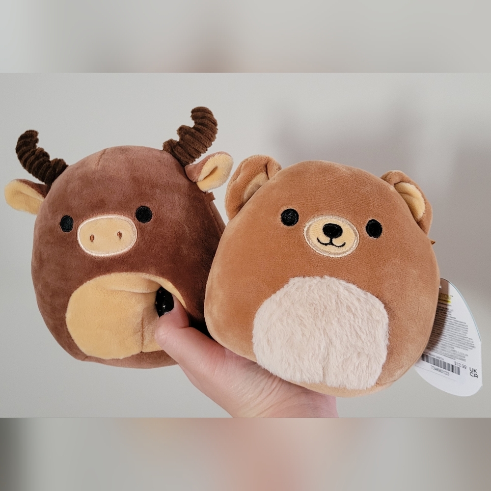 5" wildlife Squishmallow set